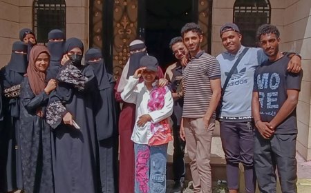 عدن .. قسم اللغة الإنجليزية بكلية الآداب ينظم مبادرة خيرية إلى دار الطفولة الآمنة