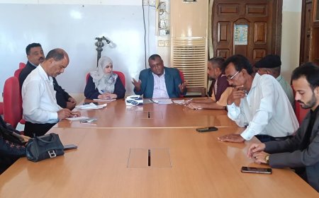 التيار الوطني للتصحيح والبناء يعقد اجتماعا مشتركا مع فريق بنك الفقراء ومركز مسارات في عدن