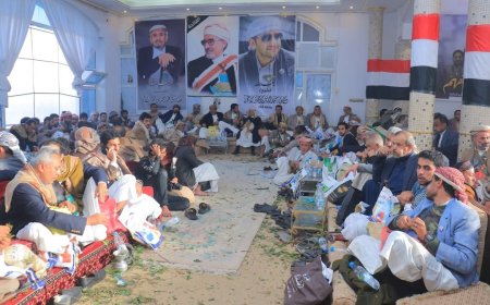 آل بن لأحمر يحتفلون في صنعاء (صور)