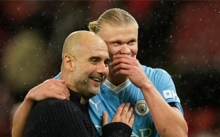 عن طريق الخطأ.. غوارديولا يكشف مفاجأة بخصوص (هالاند)