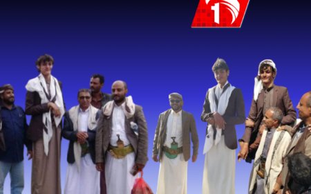 بالصور.. أطول رجل في اليمن عمره (20) عامًا