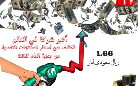 بداية مخيفة للعام.. أكبر شركة في العالم تكشف عن أسعار المنتجات النفطية مع بداية العام 2025