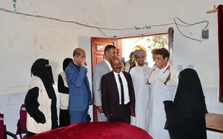 الشيخ باكريت : يزور جمعية المرأة بشبوة