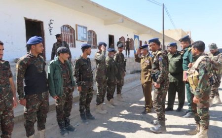 بدء جولة تفتيشية بمأرب على الادارات والوحدات والمصالح التابعة لوزارة الداخلية