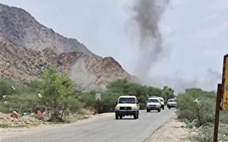 عاجل.. إصابات إثر انفجار عبوة ناسفة بطقم عسكري ومدرعة في مودية