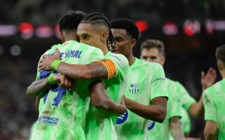 بالفيديو.. برشلونة يتخطى أتلتيك بلباو بثنائية ويتأهل إلى نهائي كأس السوبر الإسباني