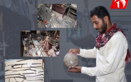 يحوي قطعًا عمرها أكثر من 400 عام.. بـ(200) قطعة أثرية مواطن بحضرموت يحوّل منزله لمتحف