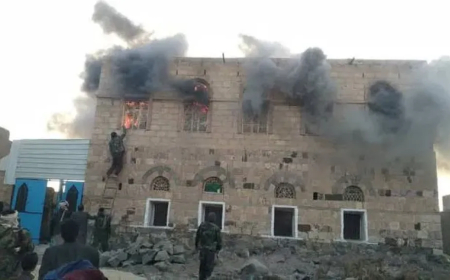 بعد محاصرتهم وحرق منازلهم.. أول بيان للحوثيين بشأن لحربهم على أبناء (حنكة آل مسعود) برداع