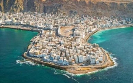 أفواج من السياح الأجانب في طريقهم إلى مدينة المكلا