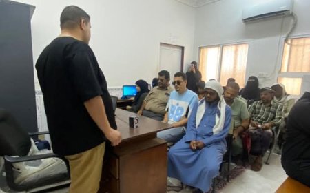 اختتام دورة الهندسة الصوتية في جمعية رعاية وتأهيل المكفوفين عدن