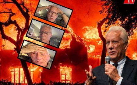 دعا لـ(إبادة الجميع في غزة).. نجم هوليود الأمريكي جيمس ينهار بالبكاء بعد تدمير منزله في حرائق لوس أنجلوس