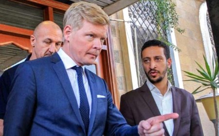 بعد زيارته إلى صنعاء.. المبعوث الأممي يصل إيران ويصدر بيانًا مهمًا