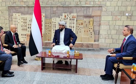 المحرّمي يبحث مع السفير الأمريكي مستجدات الأوضاع في اليمن ويطالب بخطوات رادعة ضد الحوثيين