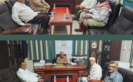 أ. محمد بن دهري و أ. عوض حسان يزوران مركز حضرموت للدراسات التاريخية