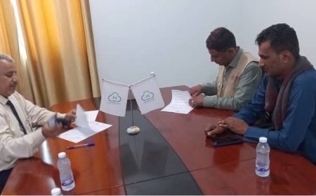 مؤسسة وادي دوعن ومستشفى حضرموت الحديث يوقعان مذكرة تعاون لخدمة مرضى دوعن