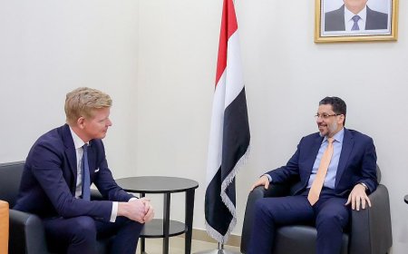 رئيس الوزراء يلتقي المبعوث الأممي إلى اليمن ويؤكد التمسك بالسلام الشامل