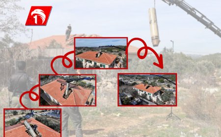 بالصور .. إزالة صاروخ حوثي سقط على مبنى في (إسرائيل)