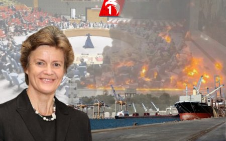 مندوبة بريطانيا في مجلس الأمن دعت إسرائيل تجنب البنية التحتية وميناء الحديدة!