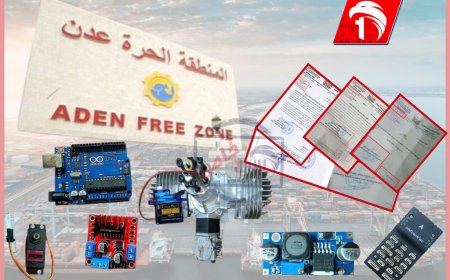 خطير للغاية  وبالوثائق!!.. الكشف عن الجهه التي تهريب الأجهزة العسكرية المتطورة للحوثيين من ميناء عدن