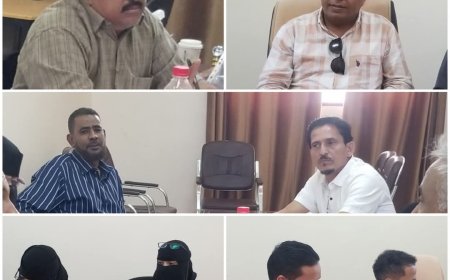 مناقشة اوجه التعاون والتنسيق المشترك بين مكتب التعليم الفني والتدريب المهني ومؤسسة غدق