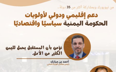 من نيويورك وبمشاركة أكثر من 35 دولة.. دعم إقليمي ودولي لأولويات الحكومة اليمنية سياسيًا واقتصاديًا