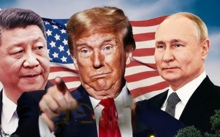 عاجل.. المتهور ترامب هدد روسيا ويبحث فرض رسوم 10% على الصين