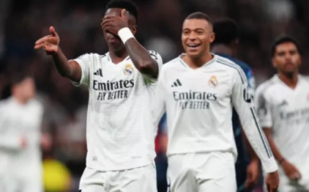 ما علاقة رونالدو؟.. فينيسيوس يكشف سر احتفاله المثير بالمئوية الأولى مع ريال مدريد