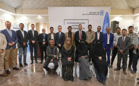 بيان لمكتب المبعوث الأممي عقب اجتماع في عدن 