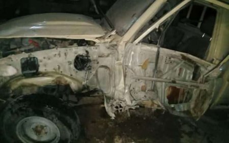 تفجير طقم أمني في قرية الحمراء بلحج