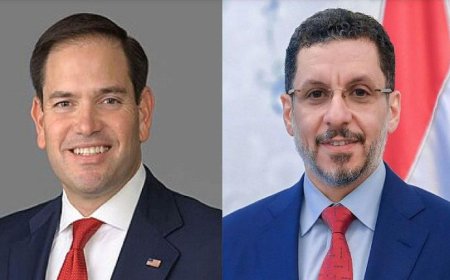 رئيس الوزراء ببحث أوجه التنسيق مع الجانب الأمريكي لمواجهة تهديدات الحوثي