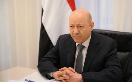 الرئيس العليمي يطلع على احاطة حول الشأن الاقتصادي والإجراءات المطلوبة لتخفيف الاثار الانسانية للتصنيف الارهابي