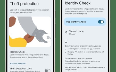 جوجل تكشف عن ميزة التحقق من الهوية لحماية هواتف اندرويد من السرقة