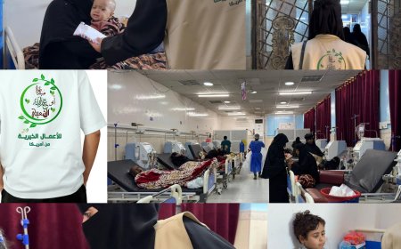 مبادرة أبو عبدالله الشعيبي تدعم مرضى السرطان والفشل الكلوي بمستشفى الصداقة بعدن بمبالغ مالية