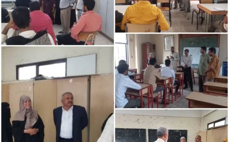 مكتب التعليم الفني يستكمل تدشين الفصل الدراسي الثاني في المعاهدالتقنية والمهنية بالعاصمة عدن