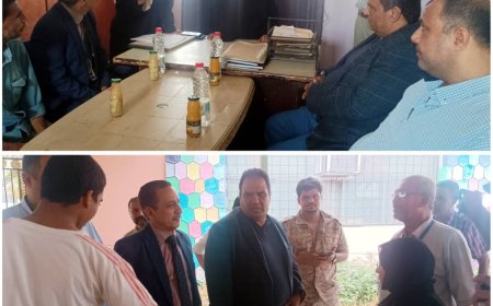 الجريري يتفقد أحوال دار الأيتام وجمعية الرحمة ومعهد المكفوفين بعدن