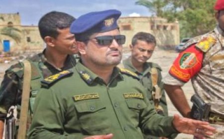 مدير عام أمن أبين.. يقود حملة أمنية لوقف البناء والاستحداثات في منطقة القريات الزراعية بزنجبار