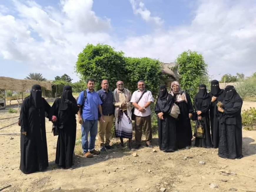 لتنمية مهارات الباحثين .. كلية العلوم بجامعة عدن تنفذ زيارة علمية إلى محطة أبحاث الكود الزراعية