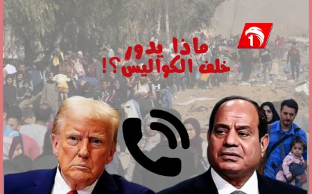 بعد تشديده على تهجير الغزاويين إلى مصر الرئيس المصري يتلقي اتصالا هاتفيًا من ترامب.. ماذا يدور خلف الكواليس؟!