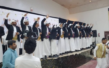 إب تحتفل في مأرب بالعرس الجماعي الأول لـِ 36 عريسا وعروسا من أبناء المحافظة