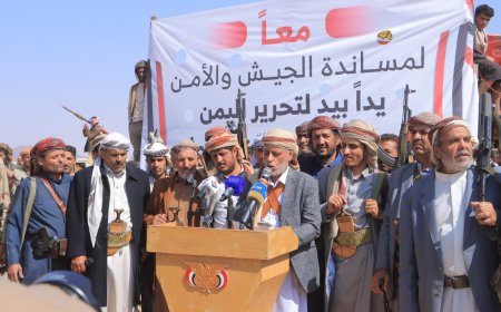 مأرب: ‏قبائل أرحب ونهم وبني الحارث تعلن النفير العام مساندة الجيش ضد مليشيات الحوثي 