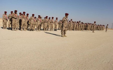 قائد المنطقة العسكرية الاولى يتفقد قيادة محور ثمود واللواء 315 مدرع