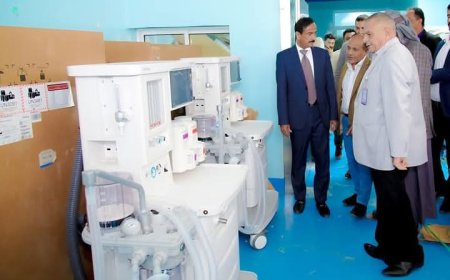 المحافظ بن الوزير يشيد بالتجهيزات الجديدة لهيئة شبوة بتمويل الأشقاء في الإمارات