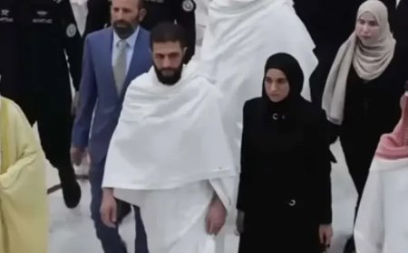 زوجة الرئيس الشرع بالفيديو تلفت الأنظار في أول ظهور لها معه في السعودية