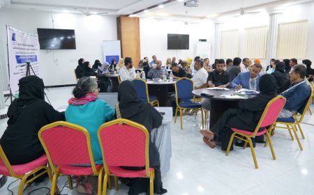 ورشة عمل لتعزيز الفضاء المدني لمنظمات المجتمع المدني في عدن