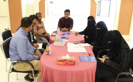 مديرا إدارتي العلاقات العامة والإعلام والمشاريع بمكتب الثقافة يلتقيان وفد منظمة اليونسكو للثقافة والعلوم 