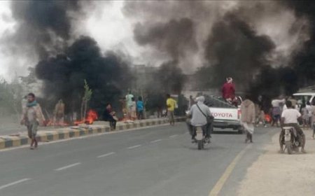 غضب شعبي في لحج نتيجة تدهور الأوضاع المعيشية والخدمية