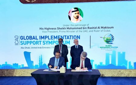 وزير النقل يشارك في المنتدى العالمي للدعم التنفيذي لاستدامة الطيران المدني الدولي ويوقع إتفاقية مع منظمة الطيران الدولية لدعم قطاع الطيران في بلادنا