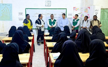 لقاء يناقش سير تنفيذ مشروع تنمية قدرات طلاب محو الأمية في حضرموت