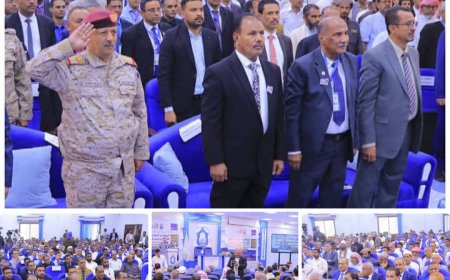 الوكيل العامري يبارك لجامعة سيئون نجاح فعاليات المؤتمر العلمي الدولي الأول