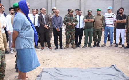 نيابة إستئناف جنوب عدن تنفذ حكم الإعدام رمياً بالرصاص حتى الموت للمدان محمد عبادي صالح حمود